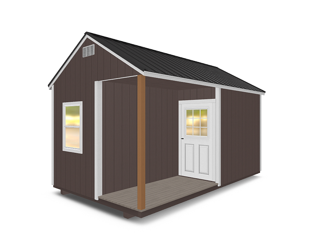 Classic Corner Porch