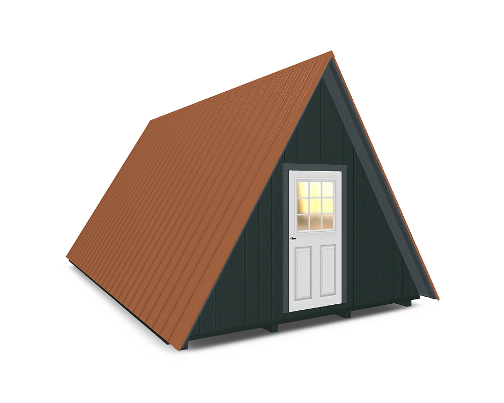 Aframe Shed